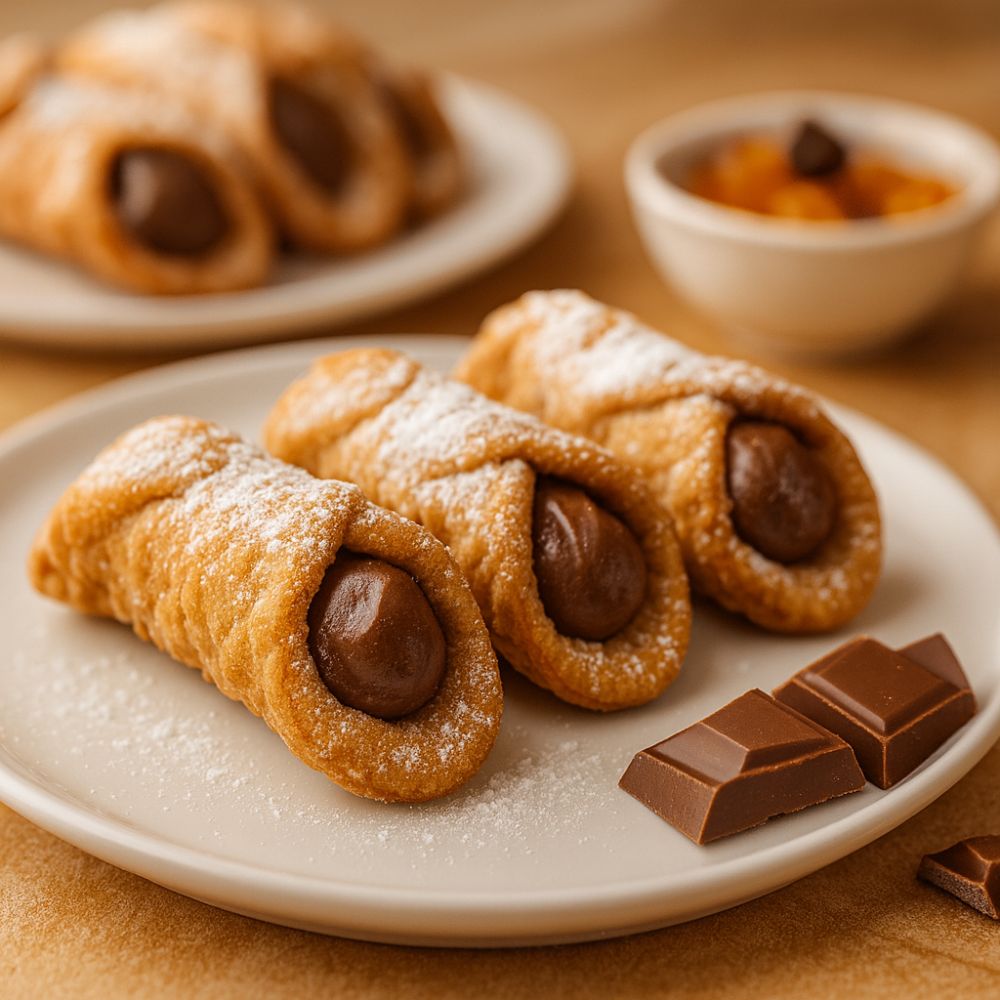 Cannoli - Chocolate Cream