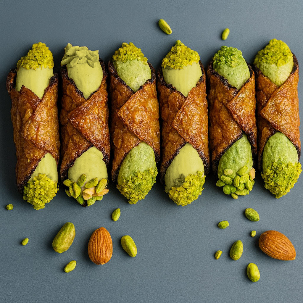 Gluten Free Cannoli – Pistachio (Box of 5 or 9)