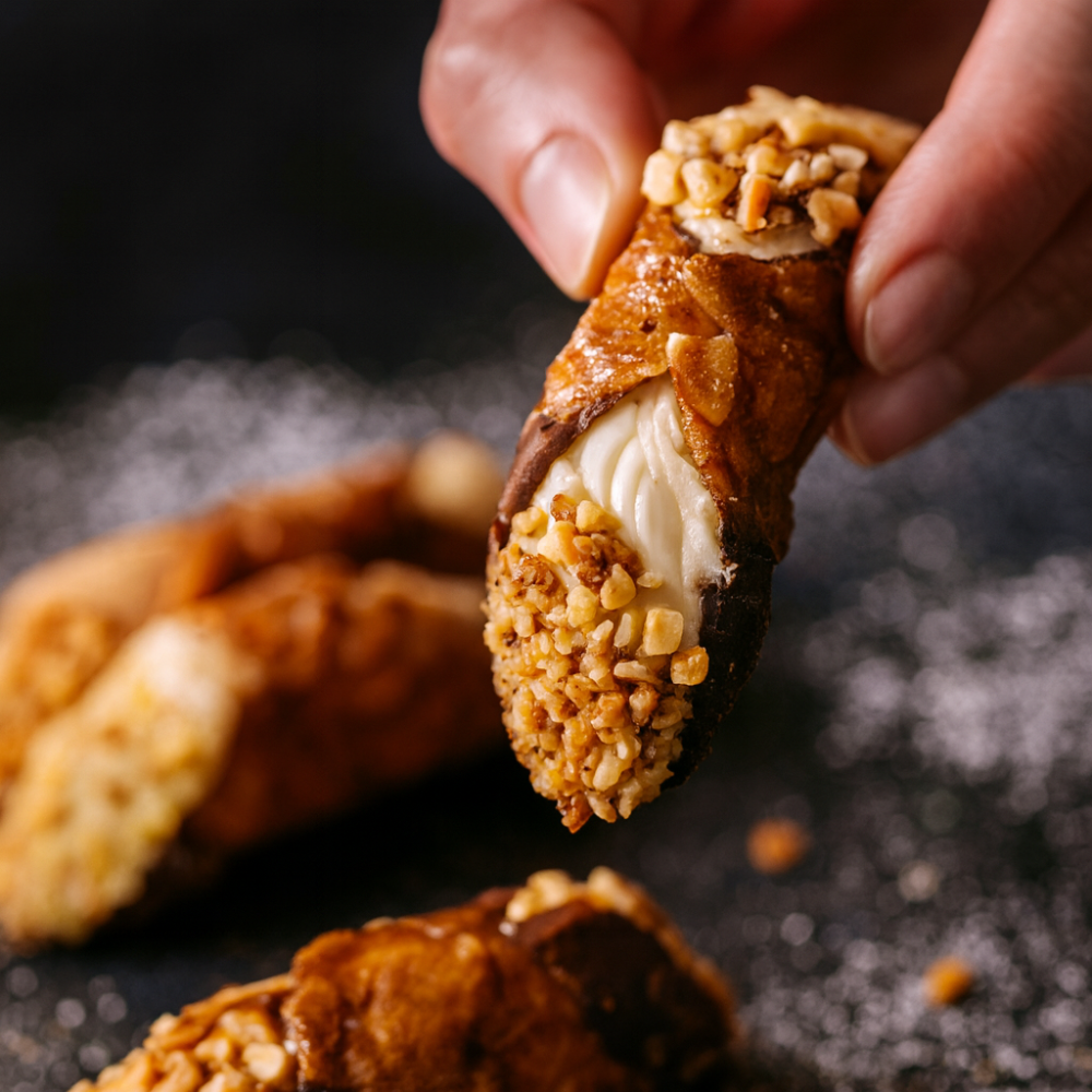 Gluten Free Cannoli – Salted Caramel