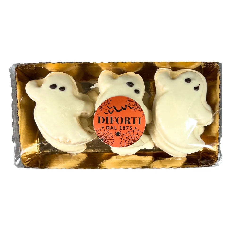 Italian Halloween White Ghost Biscuits 200g