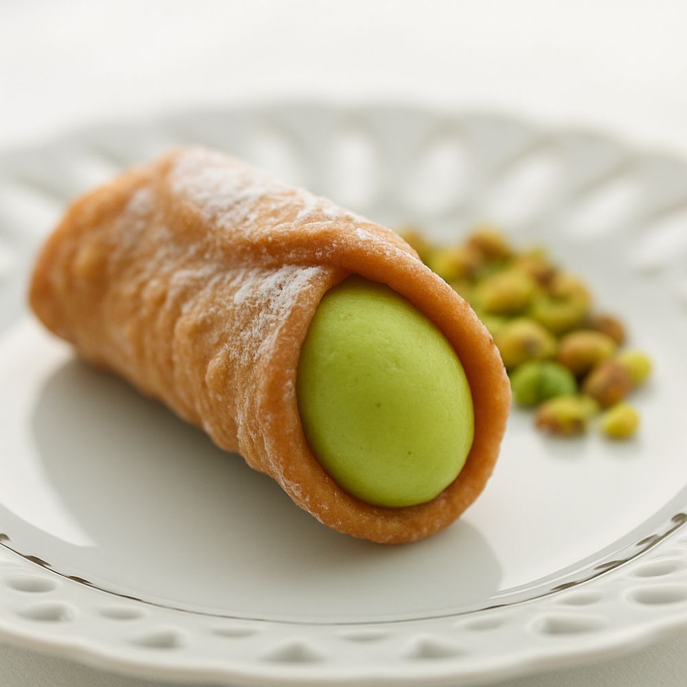 Sicilian Cannoli - Pistachio Cream