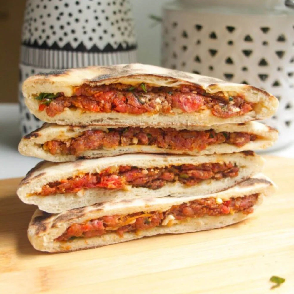 Spianata-Stuffed Flatbreads