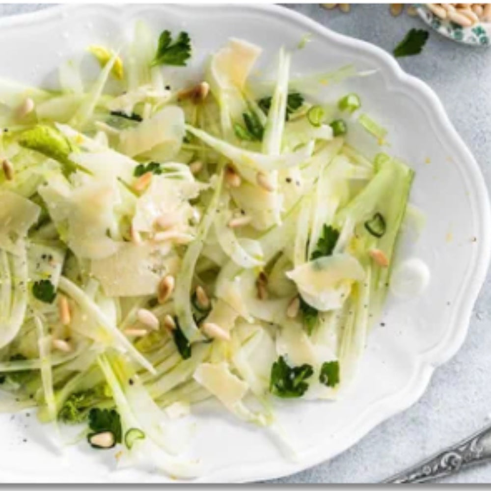 Fennel, Grana Padano and Olive Salad
