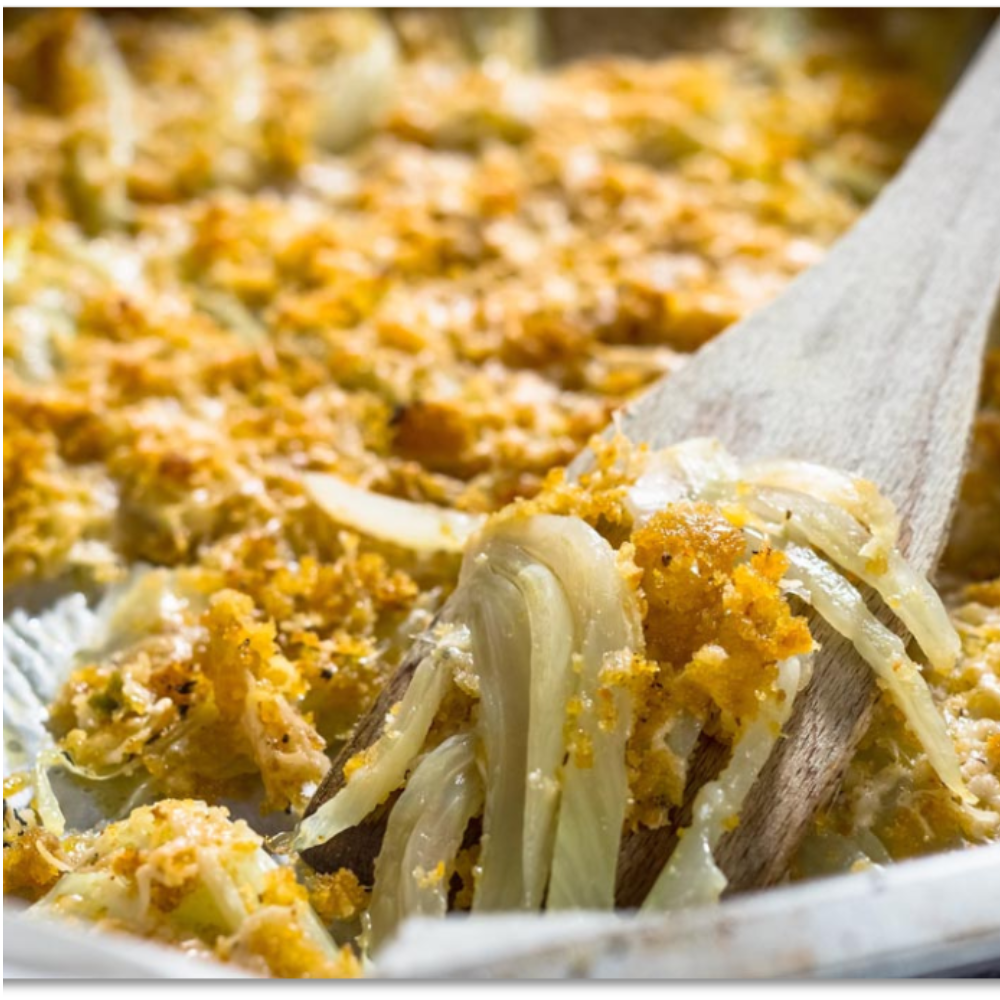 Gratinated Fennel with Parmigiano Reggiano