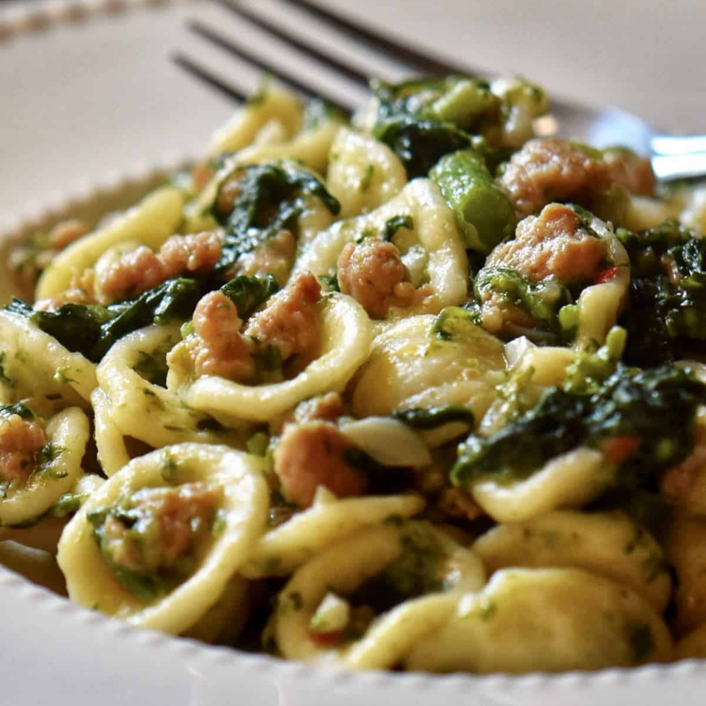 Orecchiette with Friarielli and Napoli Sausage