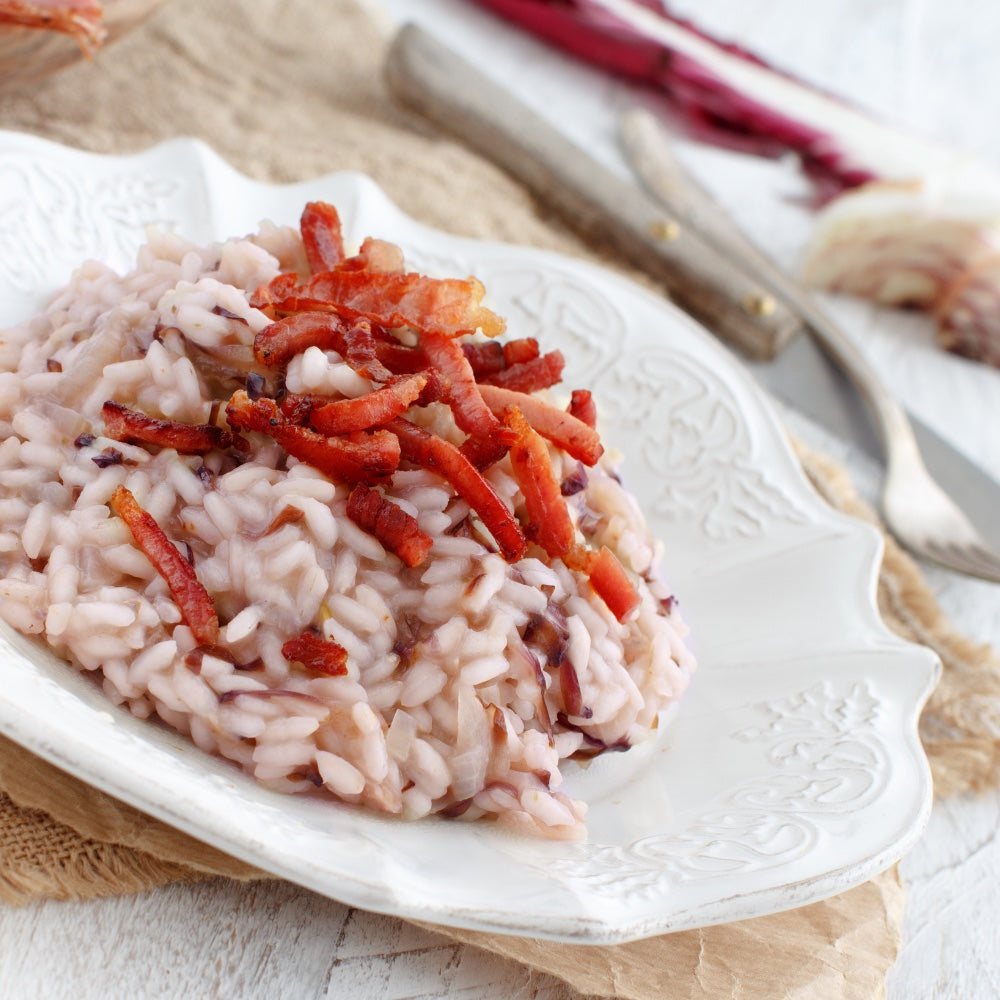 Smoked Scamorza & Speck Risotto