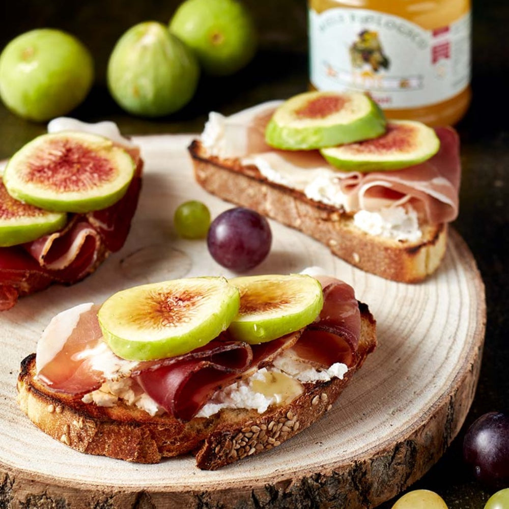 Speck & Figs Crostini