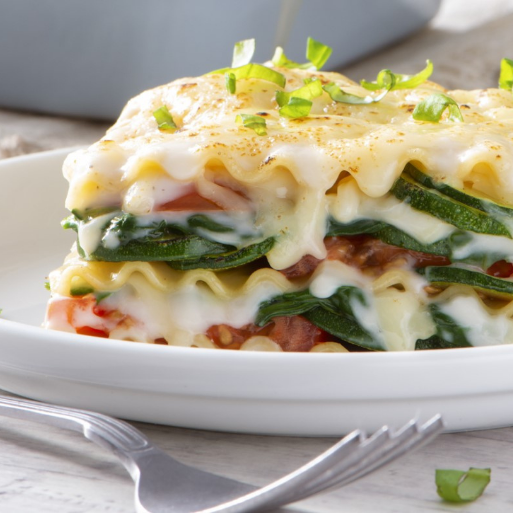 White Lasagne with Asparagus, Prosciutto Cotto and Asiago