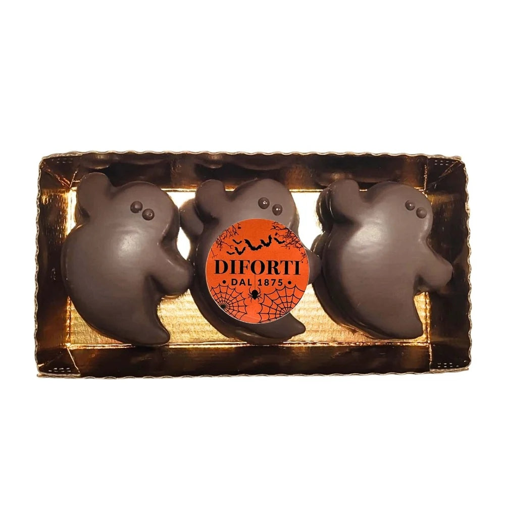 Italian Halloween Dark Ghost Biscuits 200g