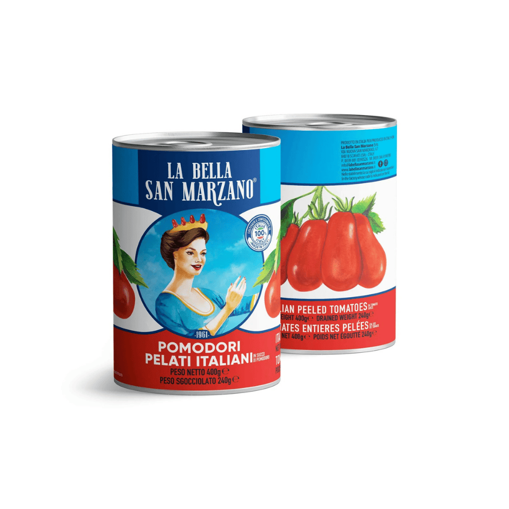 la bella San Marzano Tomatoes